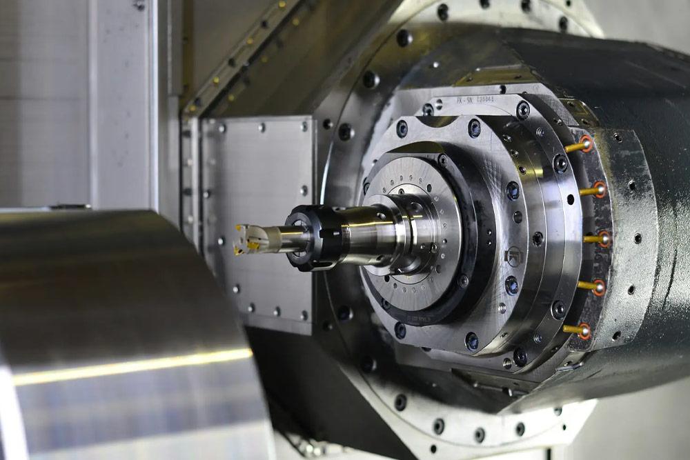 cnc-spindle image showing cnc machine after spindle rebuild