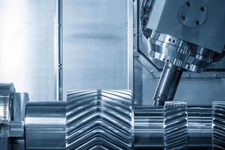 image showing possible lathe axis misalignment